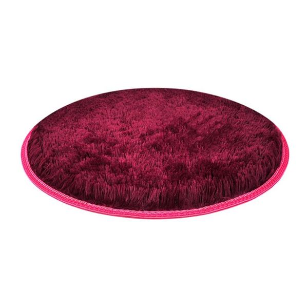 

kennels & pens winter warm anti slip super soft puppy cats durable cushion pet supplies long plush dog mat round sleeping bed portable