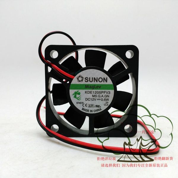 

fans & coolings original sunon kde1205pfv3 dc12v 0.6w 0.8w 50*50*10mm 5cm silent wind cooling fan