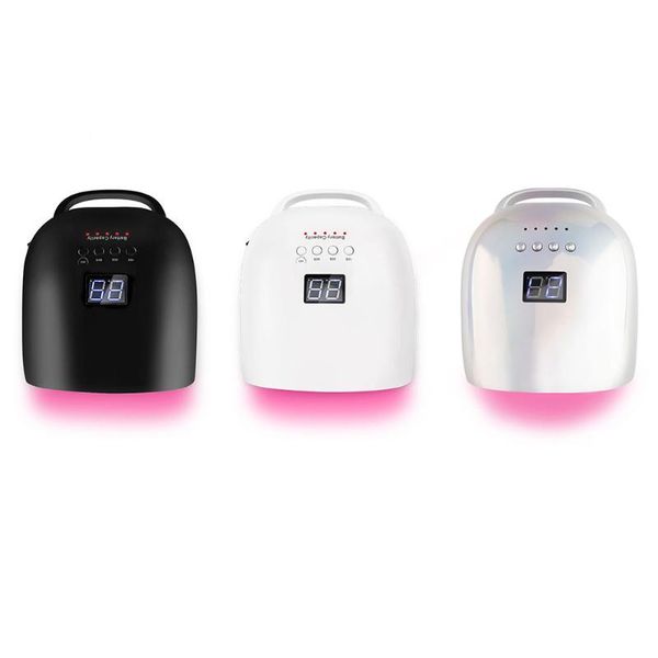

nail dryers led baking lamp with lcd screen wireless dryer art tools