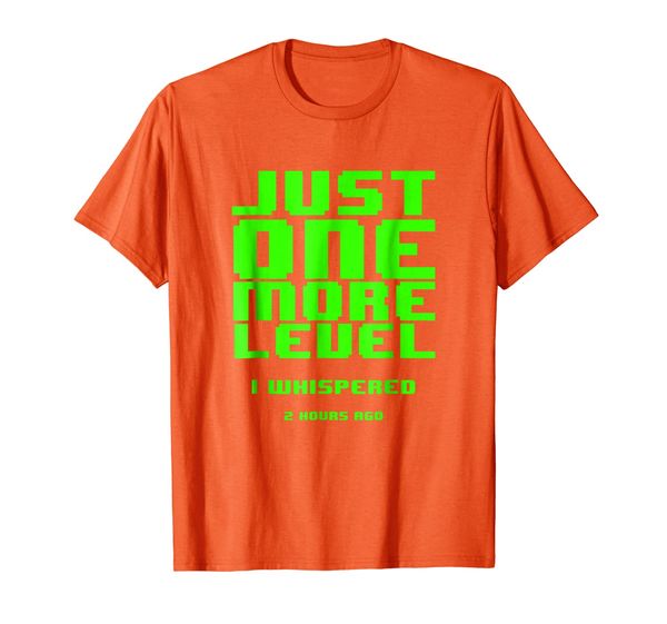 

Just One More Level Video Game Marathon T-Shirt, Mainly pictures