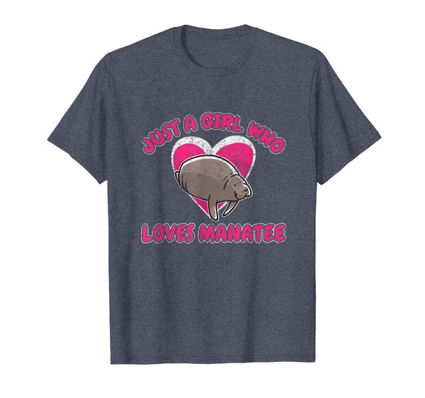

Girl Loves Manatees Womens Cute Sea Cow T-Shirt, Mainly pictures