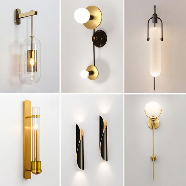 

wall lamp japan iron corridor living room aisle lampara pared bedroom