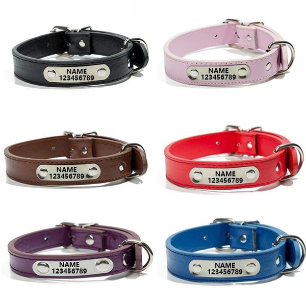 

cat collars & leads pet collar id laser lettering safety breakaway anti-lost adjustable for dog necklace