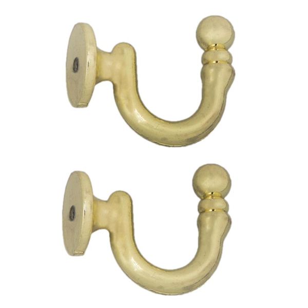 

other home decor 2 pieces multipurpose metal curtain tieback hooks clothes hats hanger