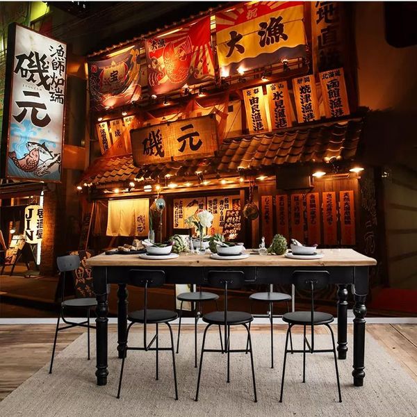 

wallpapers papel de parede custom 3d wallpaper japanese restaurant street night view living room tv wall papers home decor cloth