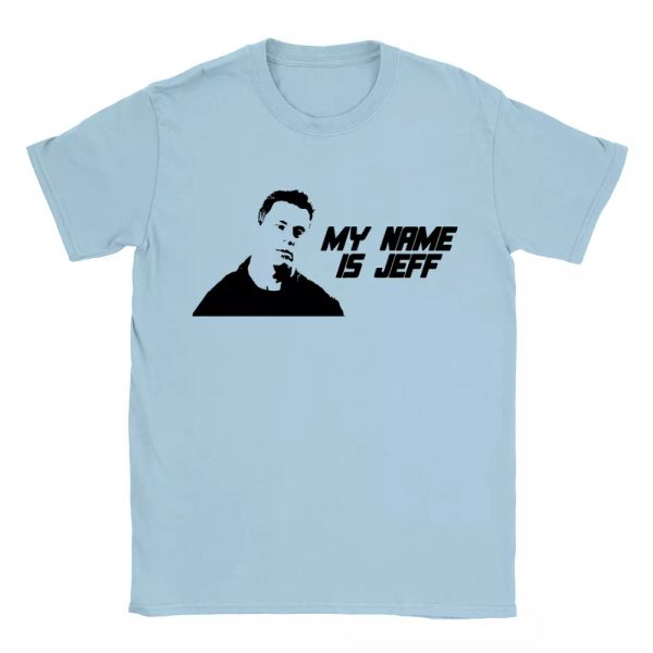 

my name is jeff mens t-shirt funny 22 jump street channing gift top, White;black