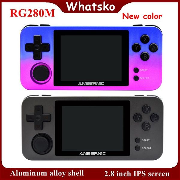 

whatsko mini consola rg350m retro ps1 game 64bit 14000 games handheld video player rg280m retroid pocket console rg280 portable players