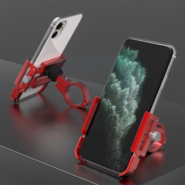

cell phone mounts & holders bike holder aluminum alloy mobile navigation bracket mountain motorcycle bicycle fixed g4y2