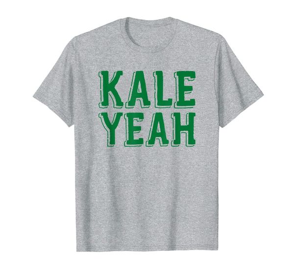

kale yeah funny vegetarian gift t-shirt, White;black