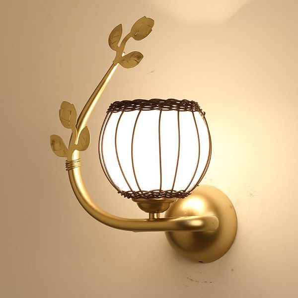 

northern european-style american-style country wall lamp simple modern living room bedroom bedside aisle stair