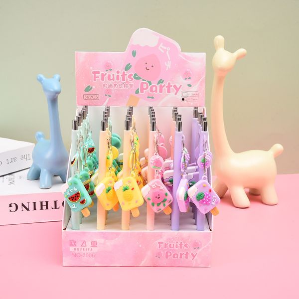 

3006 oufeiya korean creative ice cream pendant automatic pencil cool summer activity