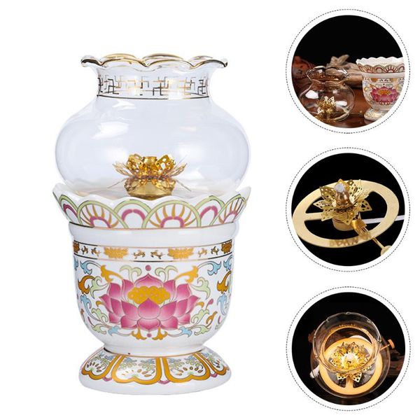 

candle holders 1pc practical home lighting candlestick exquisite (random pattern)