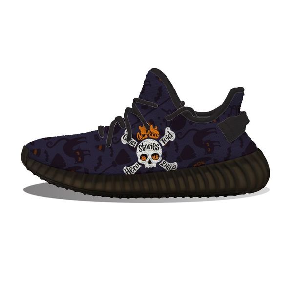 

diy custom happy halloween ghost stori running shoes mh printed mens womens trainers outdoor sports sneakers 4nch