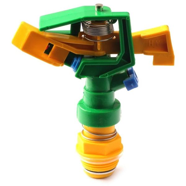 

4pcs 360 degree automatic rotating impact sprinkler garden lawn impulse watering equipments