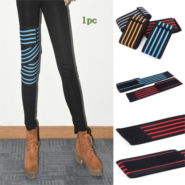 

* 8cm knee wraps adjustable compression sleeves for crossfit weightlifting training gym fitness workout strength 1pc elbow & pads, Black;gray