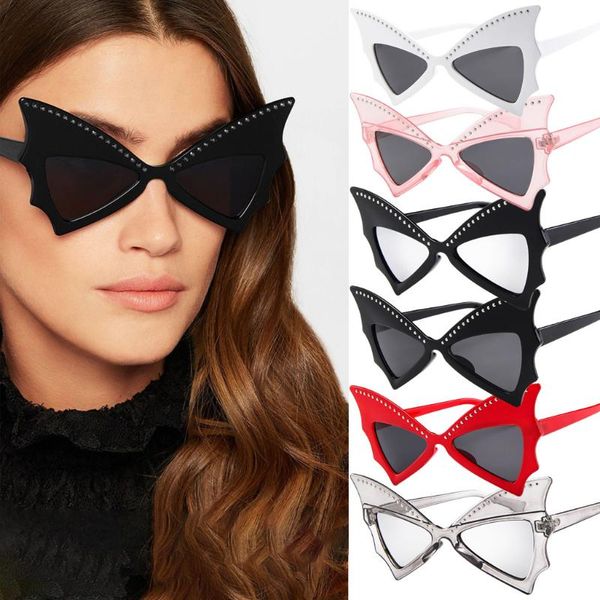

outdoor eyewear woman sunglasses ladies bat noble bachelor party prom personality fashion glasses