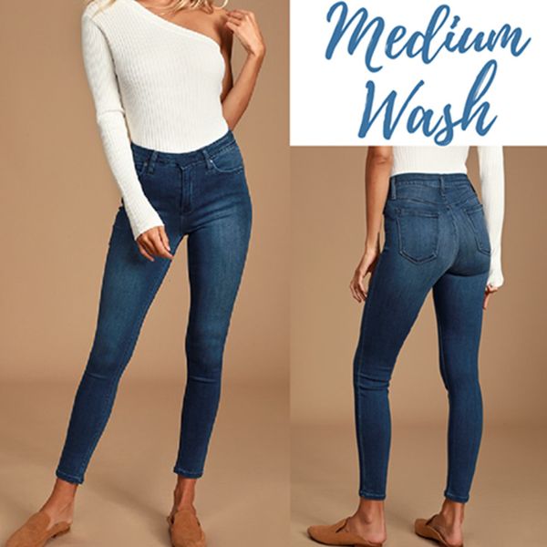 

women's jeans push up seamless high waist warm leggings women autumn and winter velvet jeggings pants leggins stretch well zzi9, Blue