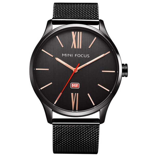 

men watch brand simple business men's watches stainless steel waterproof quartz wristwatch relogio masculino, Slivery;brown