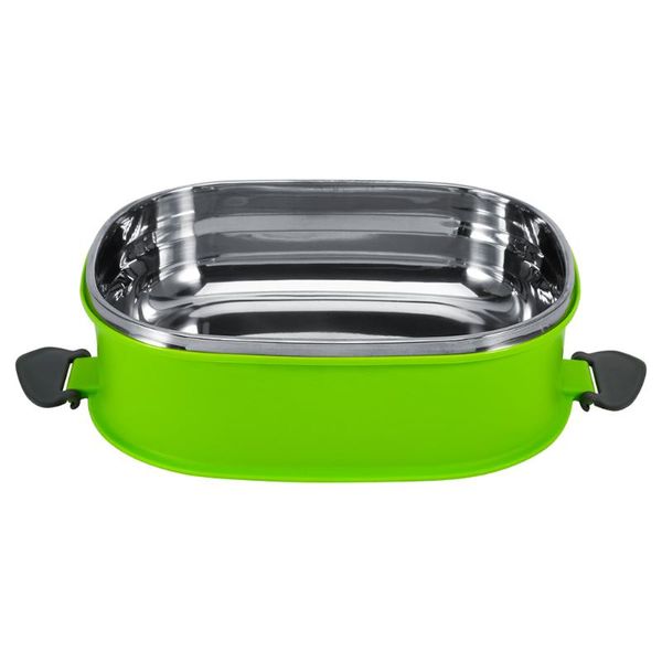 

dinnerware sets 2 layer stainless steel lunch container 1600ml dinner box green