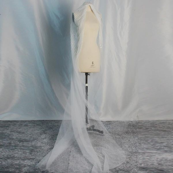 

bridal veils rsv137 2.5m length one layer with comb wedding crystal beaded, Black