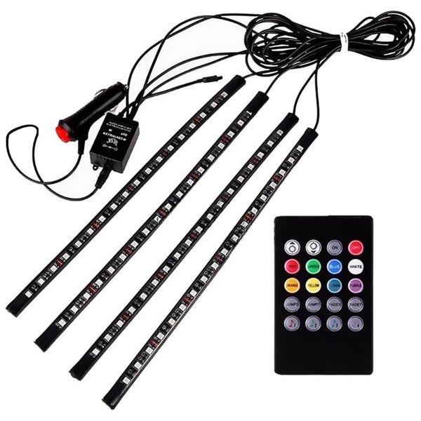 

set multi-purpose rgb decorative light car mounted colorful atmosphere lamp interior&external lights