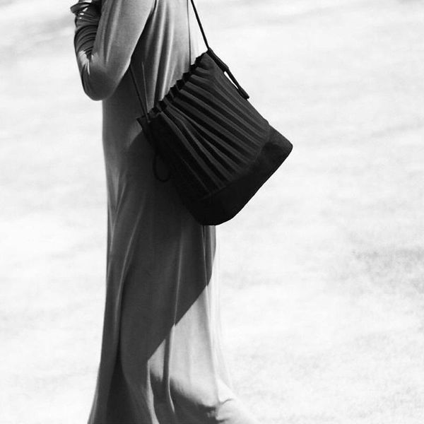 

evening bags simple fashion handbag trend tote bag fold straddle women's shoulder large capacity bucket handbags women