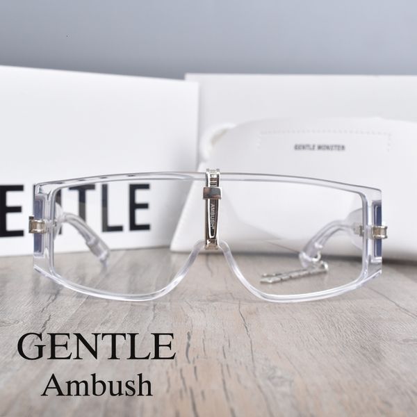 

sunglasses fashion 2021 blue light blocking glasses gentle ambush men women ultraviolet radiation polarizing lenses big, White;black