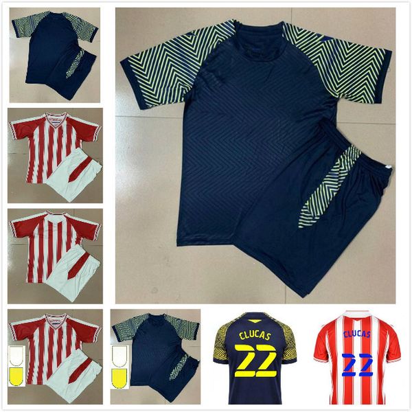

stoke 2021 youth city soccer jerseys vokes powell mcclean afobe home away child 20 21 men kids shirt football kit, Black