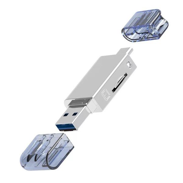

hubs l93a 2in1 metal high speed usb 3.0 type c to micro sd tf memory card reader for huawei nm nano mobile phone pc laptop