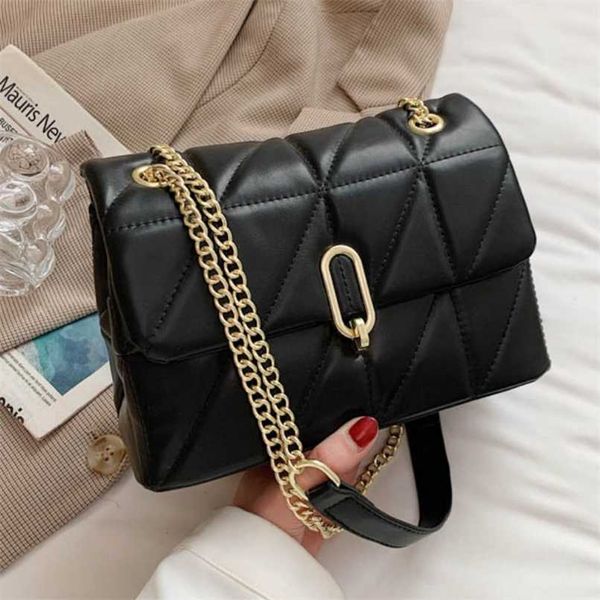 

kiwi green fashion shoulder bag women leather pu quilted bag female luxury handbags women bags designer sac a main femme 211025