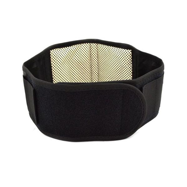 

lumbar shoulder brace massage supports guard pain relief self heating back neck magnetic tourmaline belt posture correcter elbow waist suppo, Black;gray