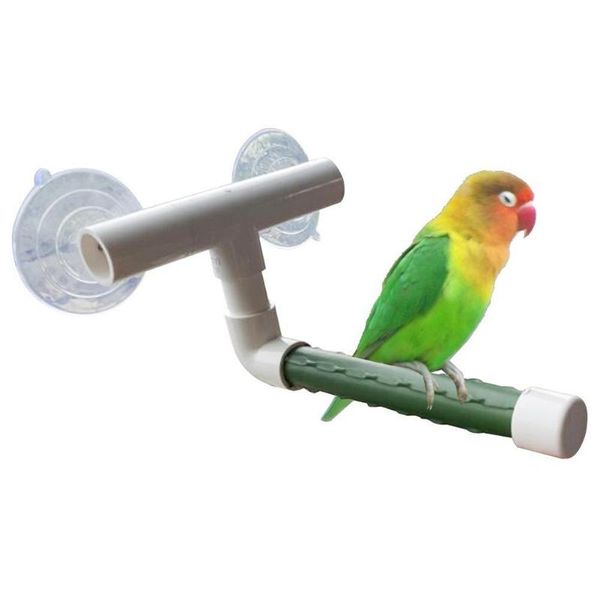 

other bird supplies parrot suction cup shower perch standing bar rod bathing toy pet