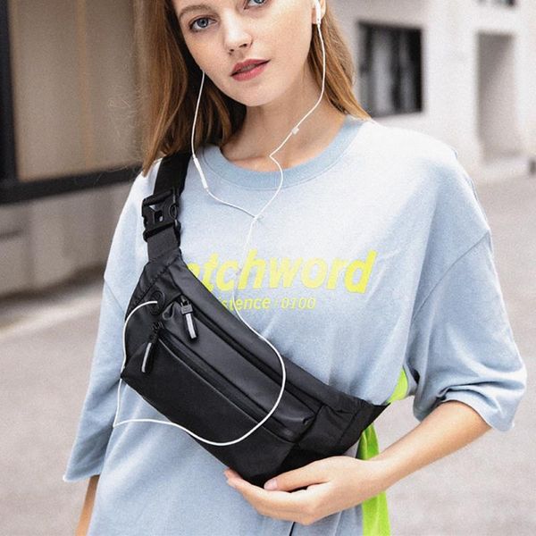 

outdoor bags fashion sports pack neutral waterproof chest bag multi-function mobile phone