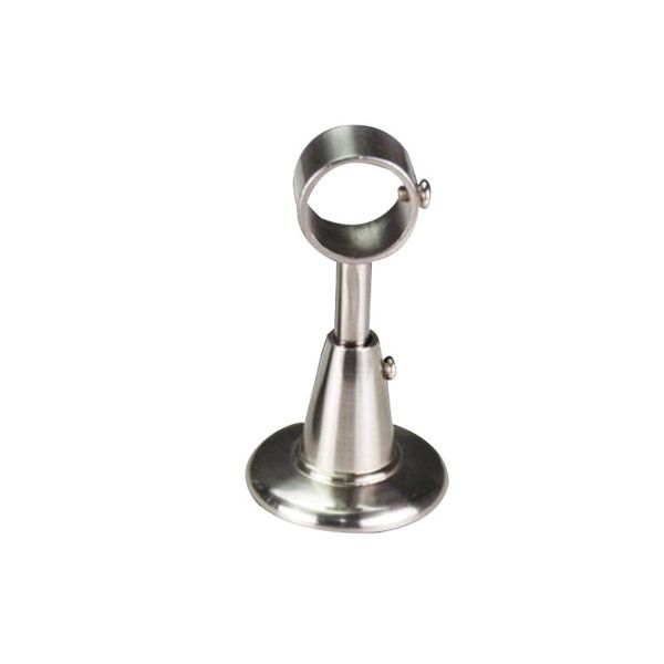 

2pcs 28mm diameter curtain rod decorative ceiling bracket aluminum alloy ceiling-mount bracket(elegant black) shower curtains