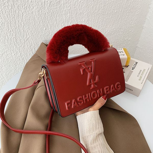 

design jewelry bag autumn and winter new women's cover fashion single shoulder leisure messenger handbag