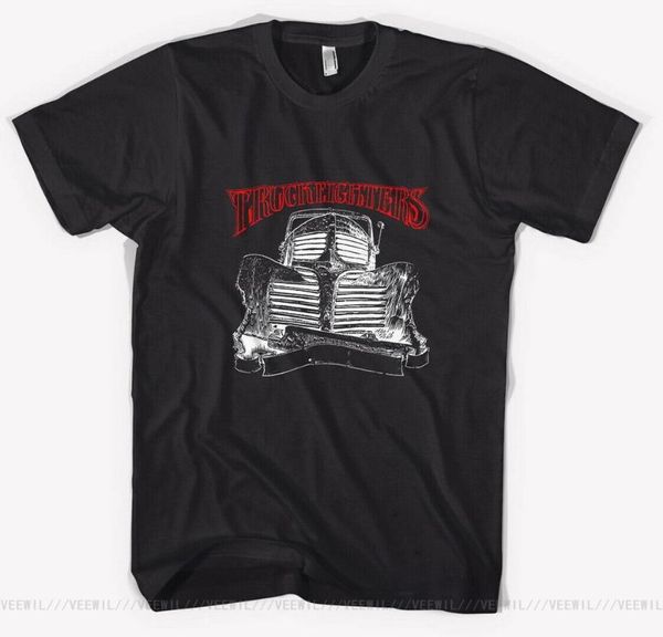 

men's t-shirts truckfighters band t-shirt tee black all size shirt est fashion, White;black