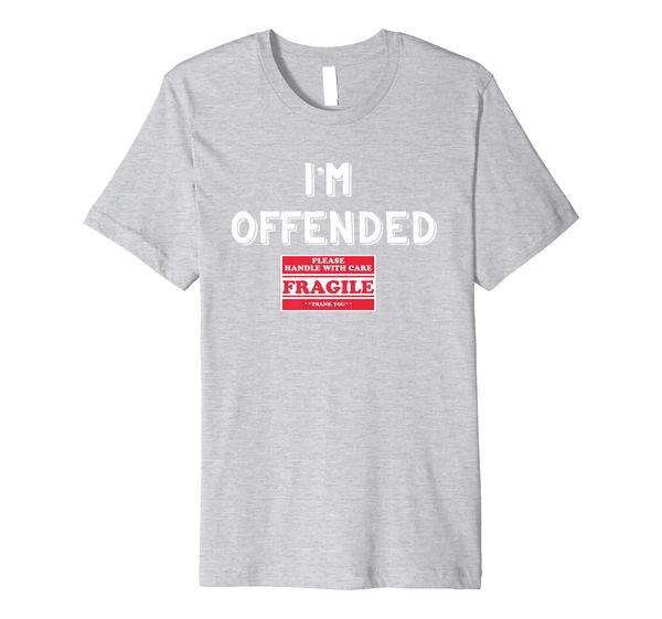 

i'm offended lazy millennial funny party costume premium t-shirt, White;black