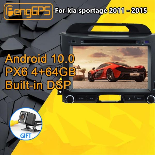 

player for kia sportage 4 2011 - 2021 android radio multimedia audio px6 car dvd gps navi head unit autoradio cassette recorder