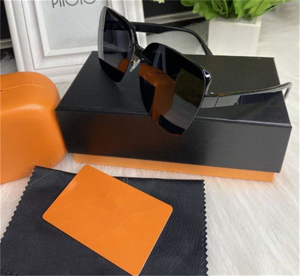 

designer sunglasses fashion classic orange glasses luxury series sunglasses europe and america mainstream vogue 3 colors uv400 goggles, White;black