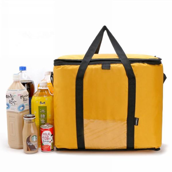 

ice packs/isothermic bags 42l cooler bag car pack picnic large yellow cool thermo thermabag refrigerator thermal bolus