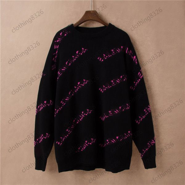 

2023 europe america designer sweater men women classic leisure multicolor autumn winter keep warm comfortable 5 kinds ladies ' sweater, White;black