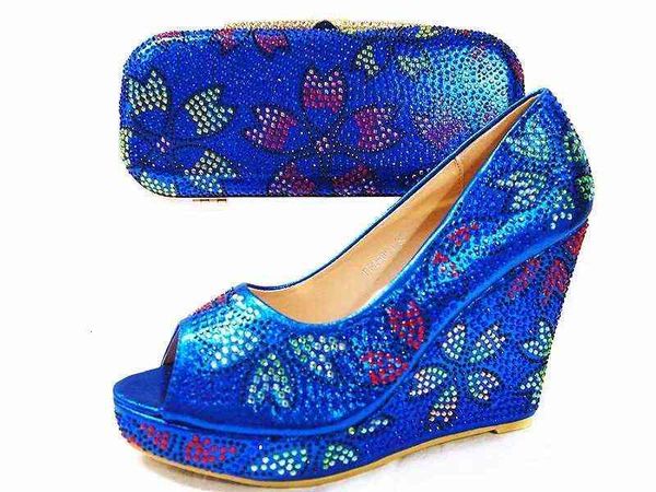 

non selling slope heel fish mouth sandals with rhinestone handbag high muffin, Black