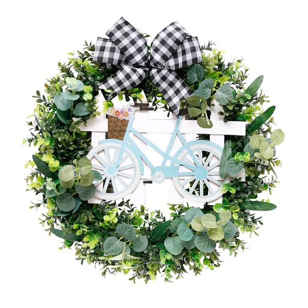 

simulation easter wreath decoration window home accessories door decor artificial flowers for wedding decorative & wreaths