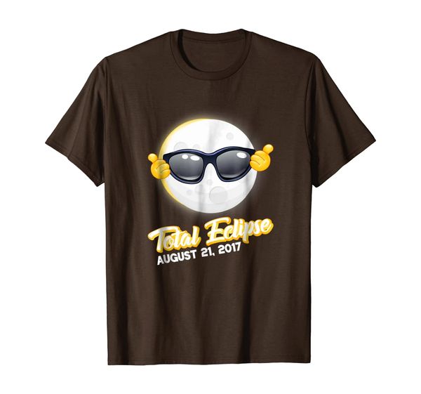 

total eclipse shirt august 2017 cool sun and moon tee, White;black