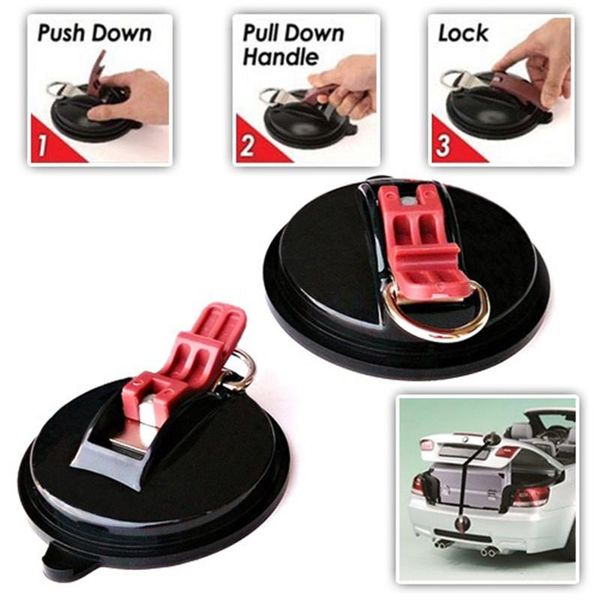 

car organizer universal for truck suction cup anchor heavy duty tie down mount luggage tarpaulins tents with securing hook