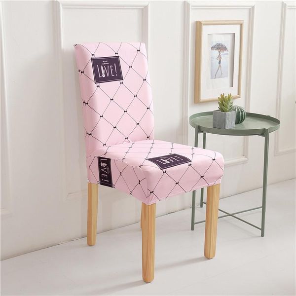 

chair covers 2021 european style elastic chair cover restaurant printing elastic seat&nbs