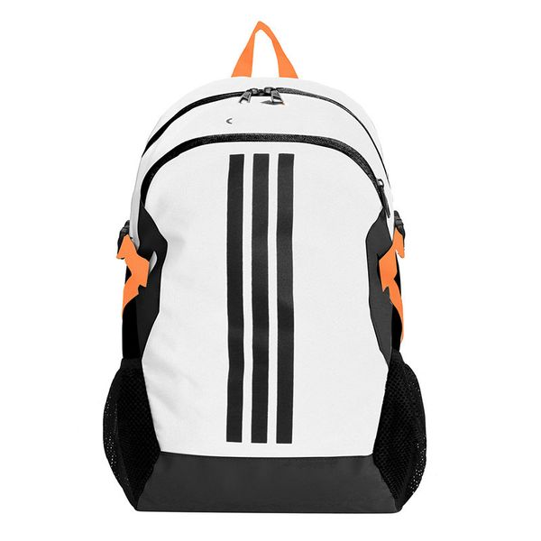 

design 1545 korean chao printed men's and women's leisure travel vertical strip backpack net bag schoolbag