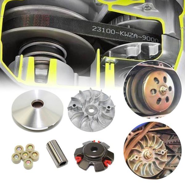 

mortorcycle scooter moped atv variator kit front clutch drive pulley for gy6 125cc 150cc 152qmi 157qmj pedals