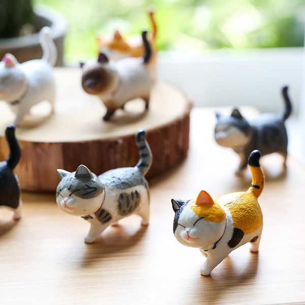 

decorative objects & figurines lovely cat ornaments creative girl student personality home decoration accessories deskmodel birthday gif