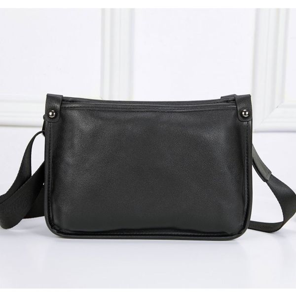 

new messenger bag men's shoulder bags original calfskin handbag vacuum plating hardware inside with original lining fashionable and gen